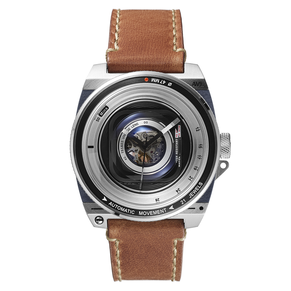 TACS vintage lens シリーズ オートマチック腕時計5万円即決ならすぐ対応致します